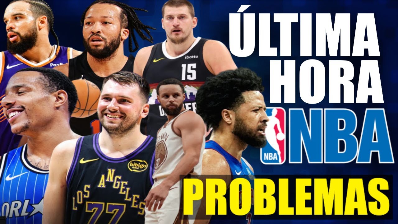 Curry LESIONADO 🚨 Pistons 🔥 Lakers y Luka APLASTAN 💥 VOLVIÓ Jokic 💣 Bane 👀 Suns 🤯 ULTIMA HORA NBA