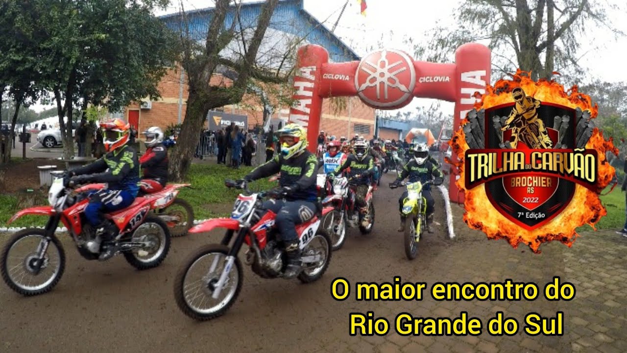 Largada - 7° TRILHA DO CARVÃO EM BROCHER RS