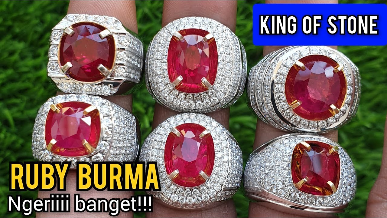 Rajanya batu permata ruby burma kualitas sultan!!!