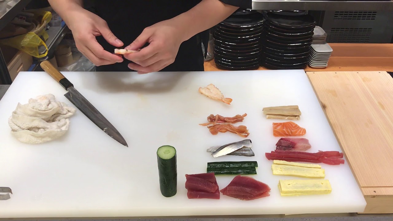 Practice for World Sushi Cup 2018 ~ Edomae section