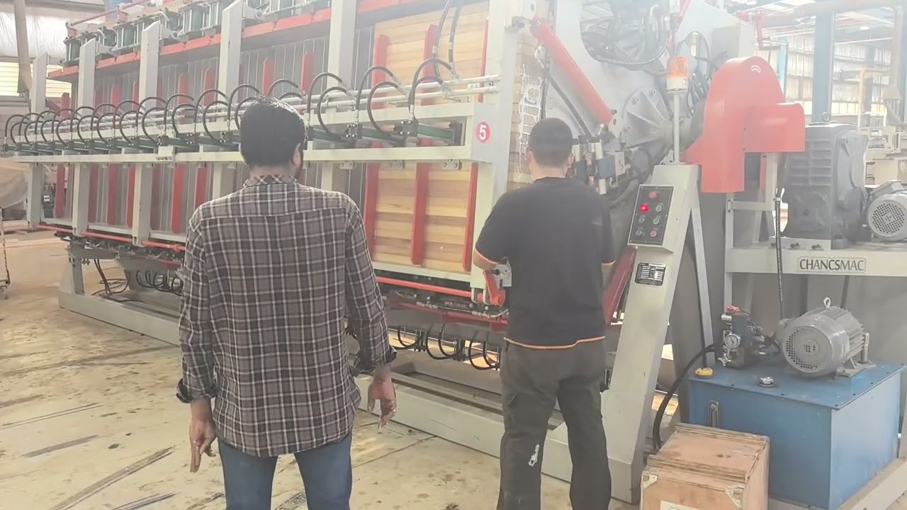 6200mm Rotary press installation
