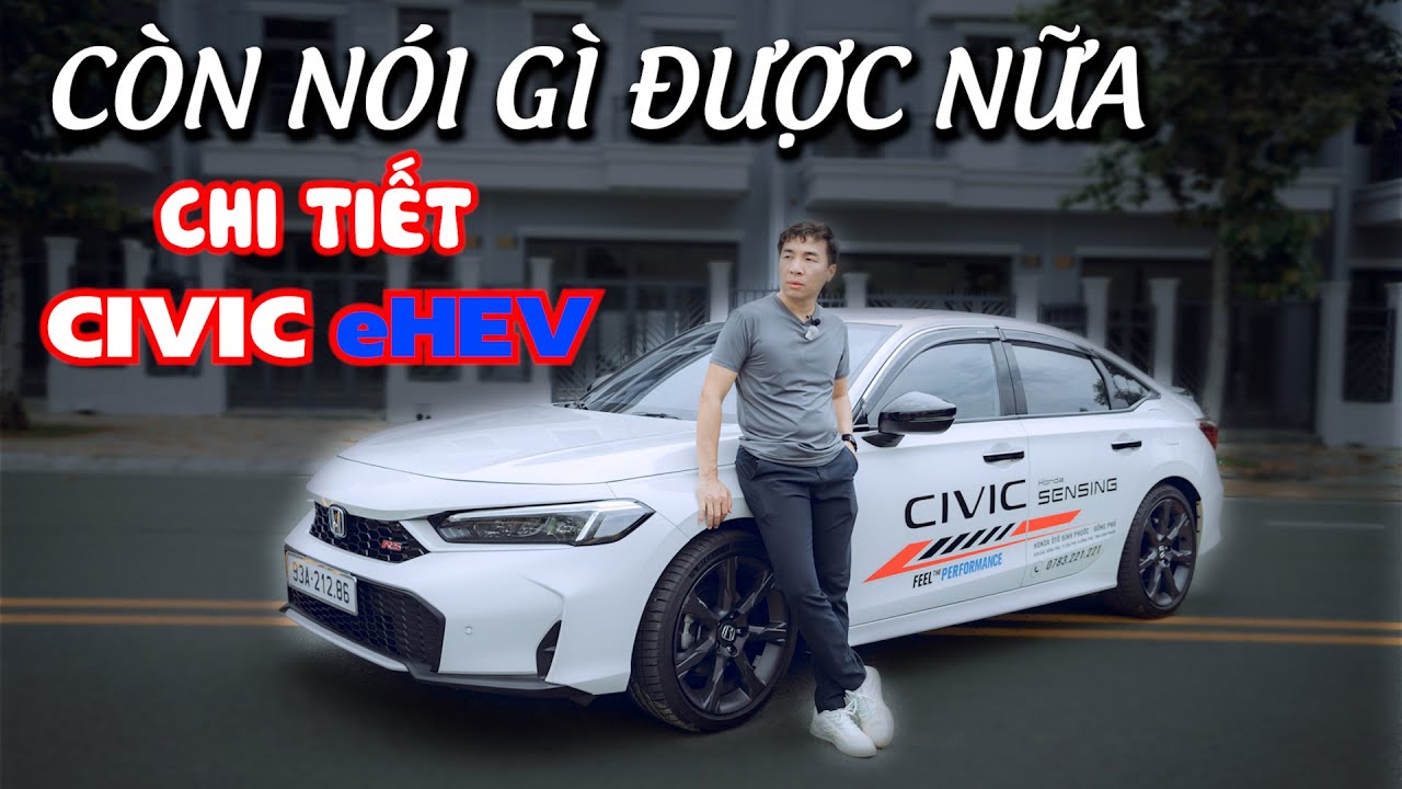 Honda Civic e-HEV: Test tất cả các Tính Năng Vận Hành và Tại sao Nó vẫn còn là một món hời