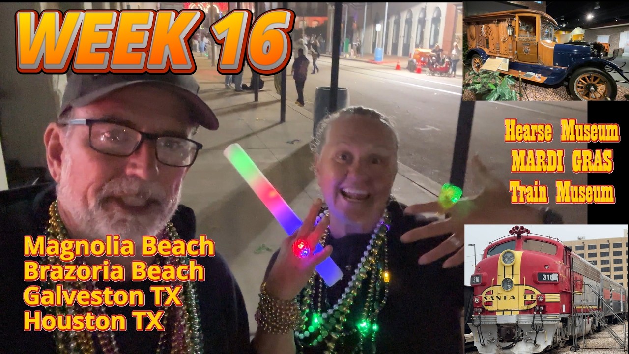 WEEK 16: Beach Camping & Mardi Gras Madness in the 7.3 F250!