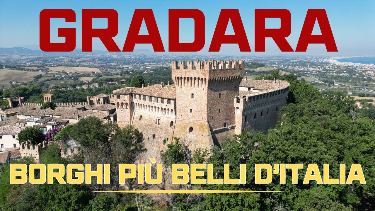 GRADARA, borghi più belli d'Italia 🗡️🛡️⚔️ La rocca di Paolo e Francesca ❤️