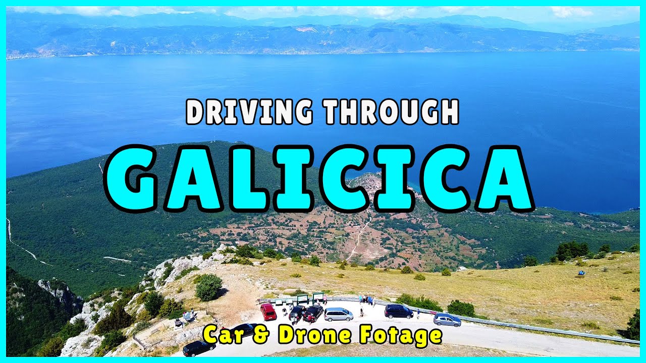 Driving Through Galicica | Car & Drone Footage