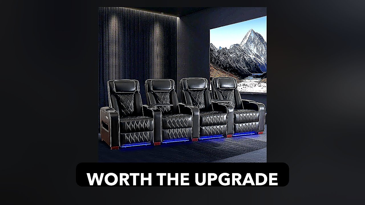Luxury Home Theater Seating Professional Grade Comfort!
