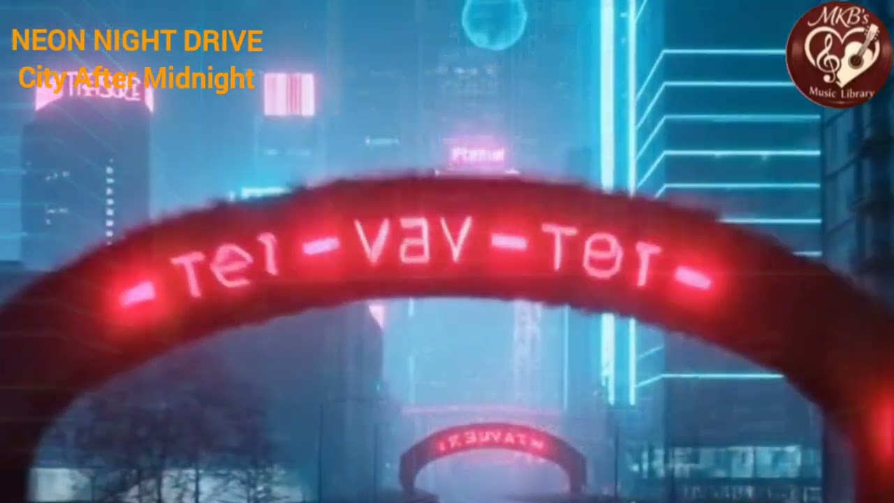 Neon Night Drive &ndash; City After Midnight 🌃 | Cinematic Synthwave#MidnightVibes#AmbientBeats