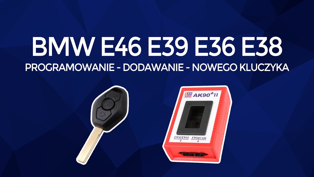 🔑 PROGRAMOWANIE NOWEGO KLUCZYKA BMW E46 E39 E38 E36 🔑 DODAJEMY NOWY KLUCZYK | E46GARAGE.PL