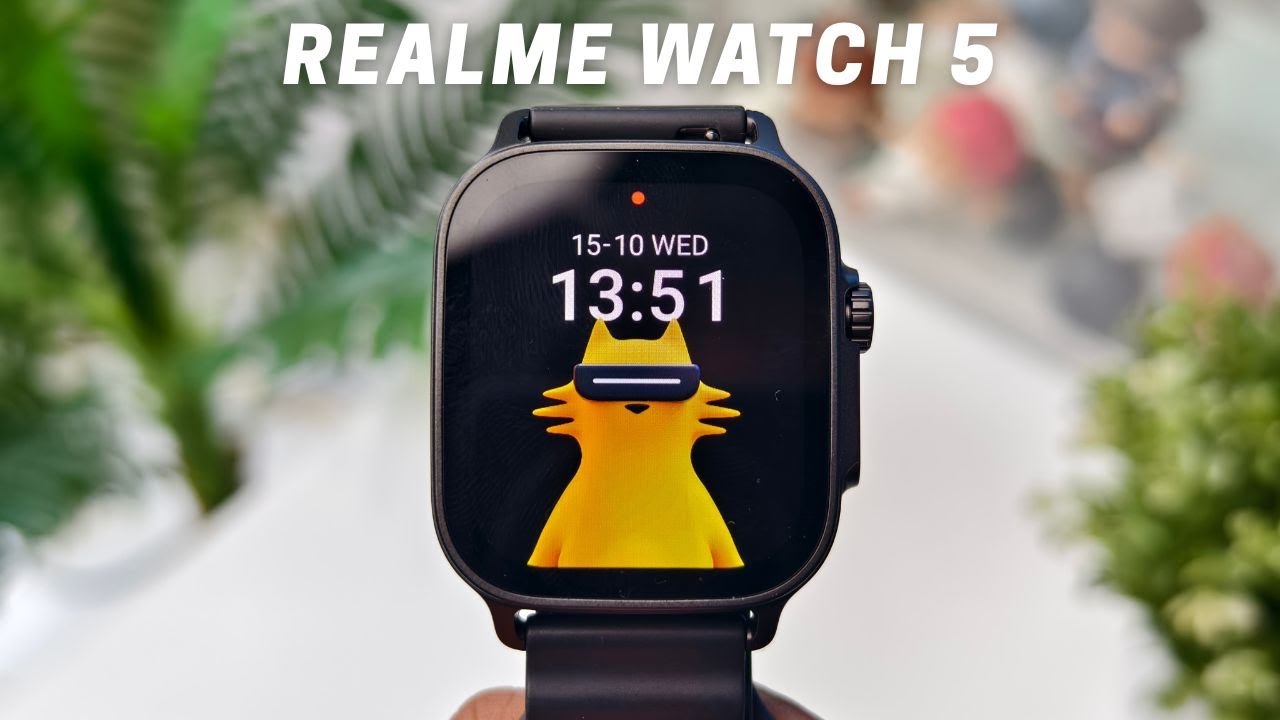 REALME WATCH 5 - SMARTWATCH LENGKAP HARGA TERJANGKAU
