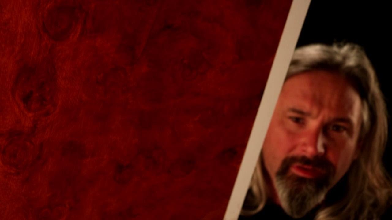 How to technique, Burled mahogany wood graining techniques