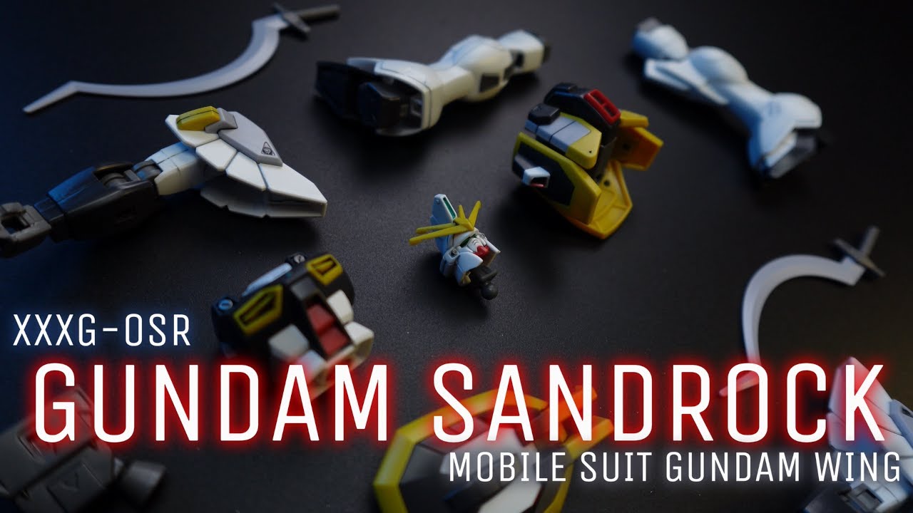 HG Gundam Sandrock | Mobile Suit Gundam Wing | Speed Build | Model Kit | Bandai