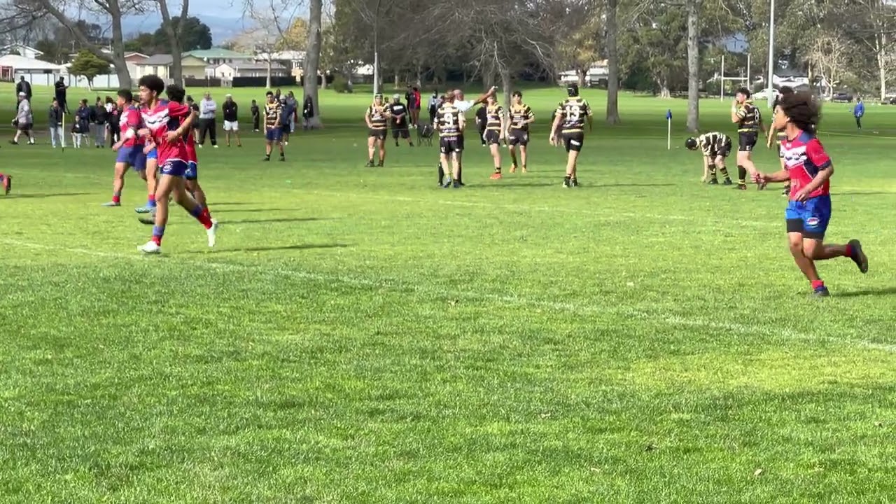 Otara U15 Scorpions boys vs Northcote tigers United