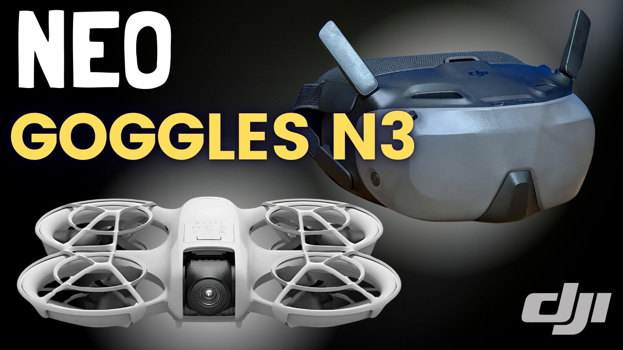 Como usar Goggles N3 e Goggles 3 com o drone DJI NEO e AVATA 2