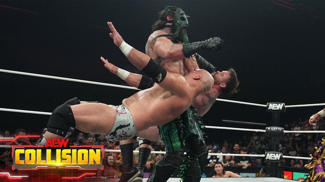 FTR и Young Bucks против Jurassic Express и JetSpeed: ГЛАВНЫЕ МОМЕНТЫ МАТЧА! | AEW Collision, 25....
