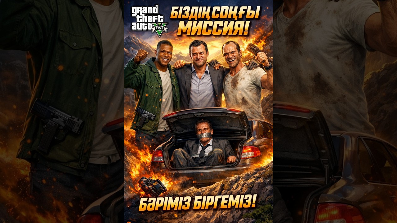 СОҢҒЫ МИССИЯ ГТА 5 ОЙНЫНДА! (GTA V) (ГТА 5)