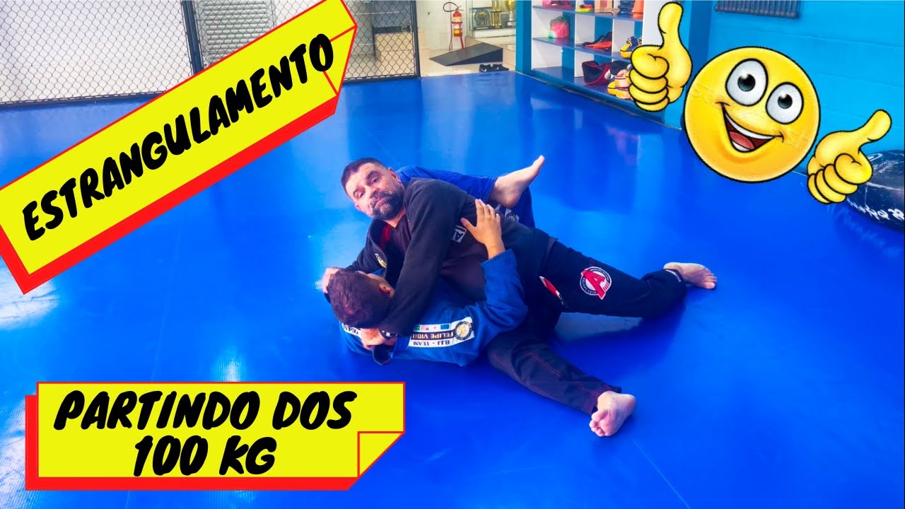 ESTRANGULAMENTO 100 KILOS | MAIS UMA PRO SEU ARSENAL | MUITO FÁCIL DE FAZER | TOP | FUNCIONA MUITO