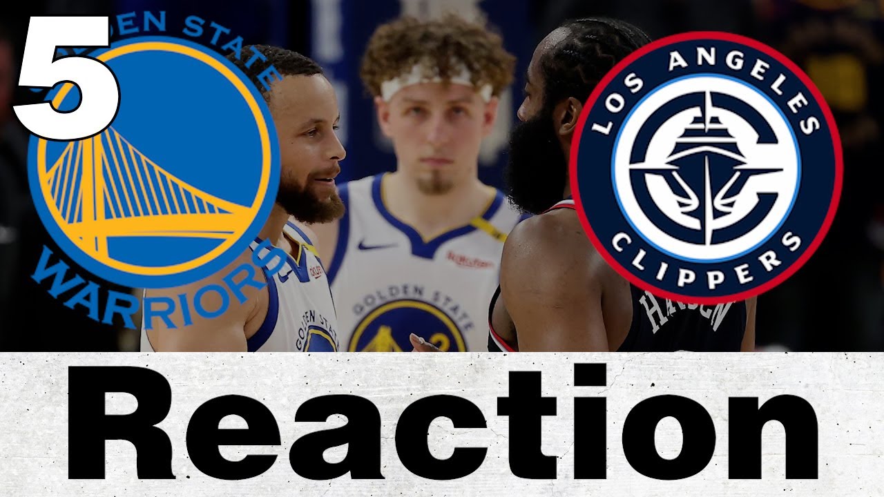 Reaction - NBA 25-26常規賽 勇士vs快艇 (G5) - 贏了快艇！？