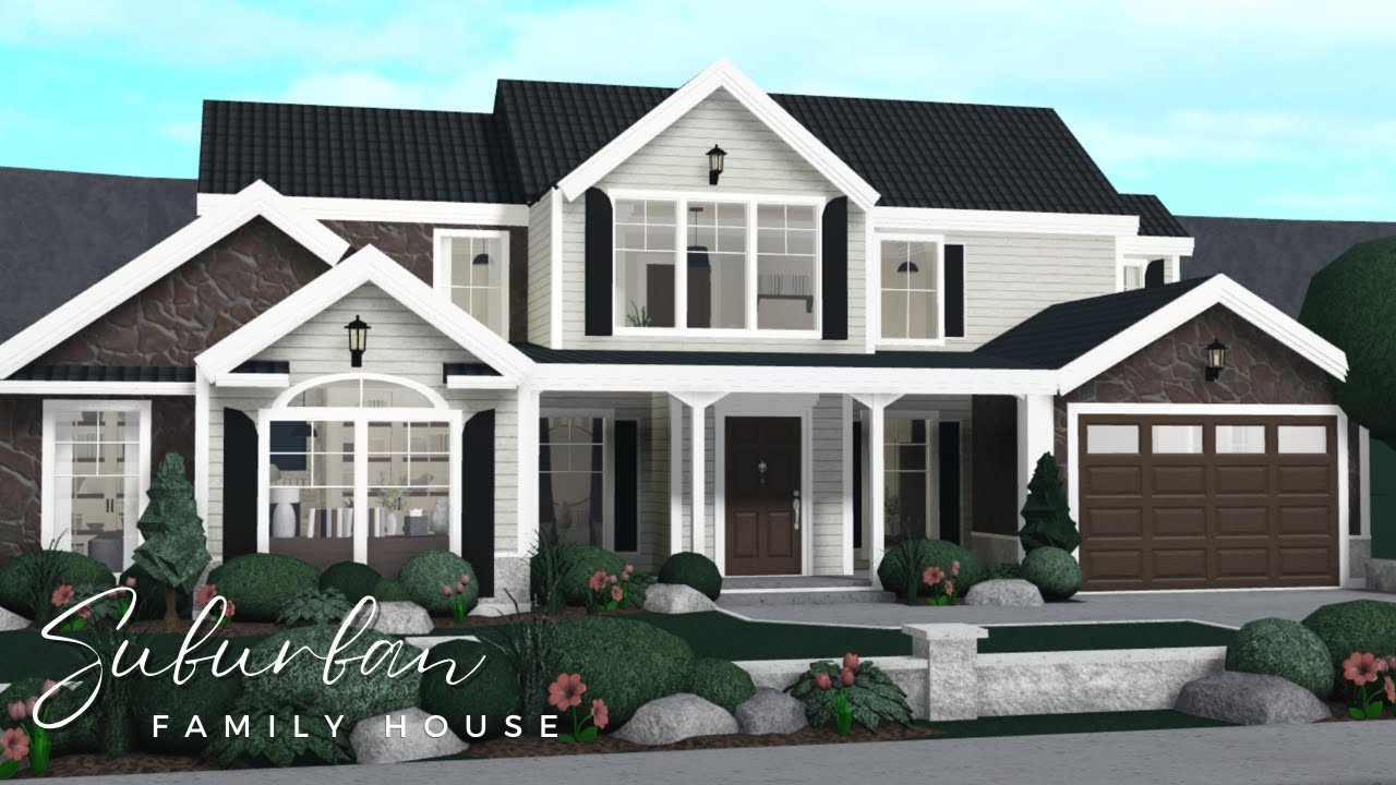 ✮⋆˙ BLOXBURG | Suburban Family Home | (Exterior) Part 1 | Roblox Speed Build ⋆˙