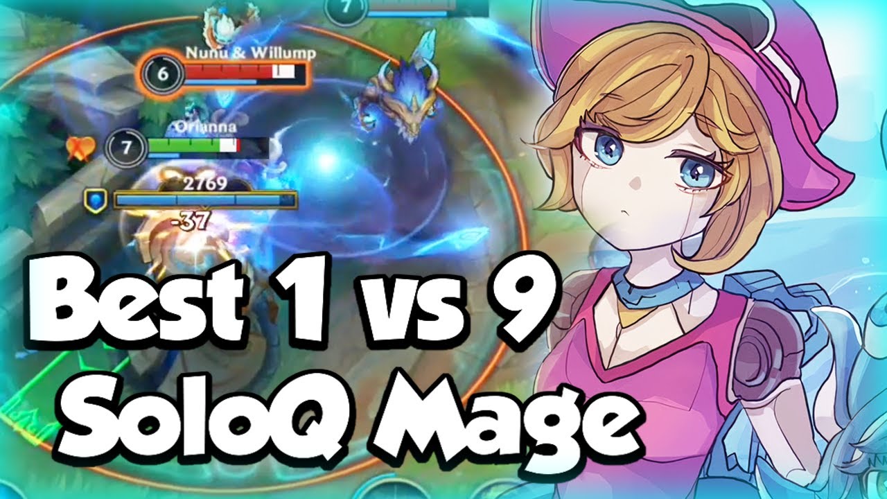 BEST MAGE TO SOLO CARRY 1 VS 9 (QUADRA KILL) - BUILD & RUNES - WILD RIFT ORIANNA GAMEPLAY