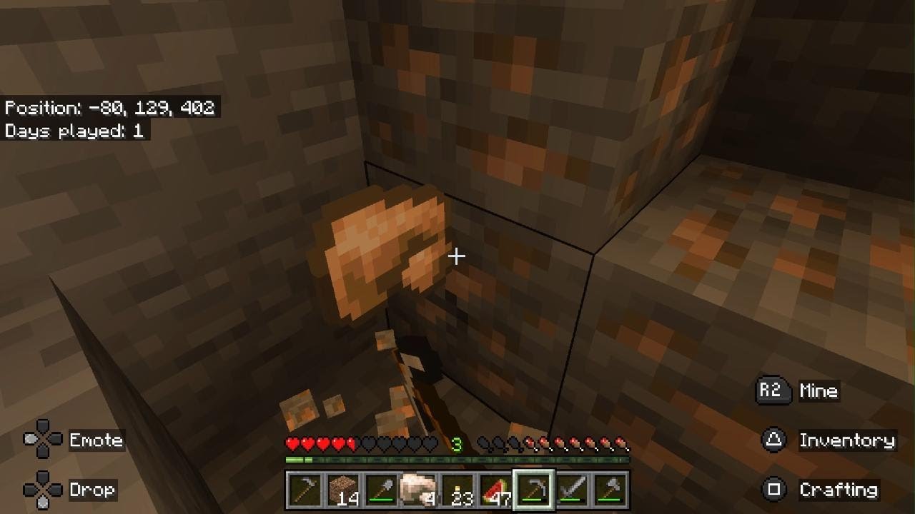 Minecraft playthrough  episode 1:Its raining iron!!!