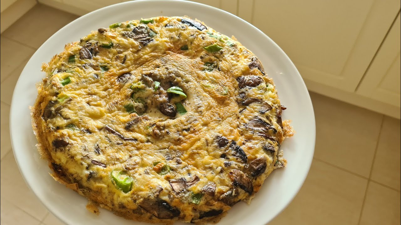 Ninja Foodi big sharing omelette - family breakfast sorted