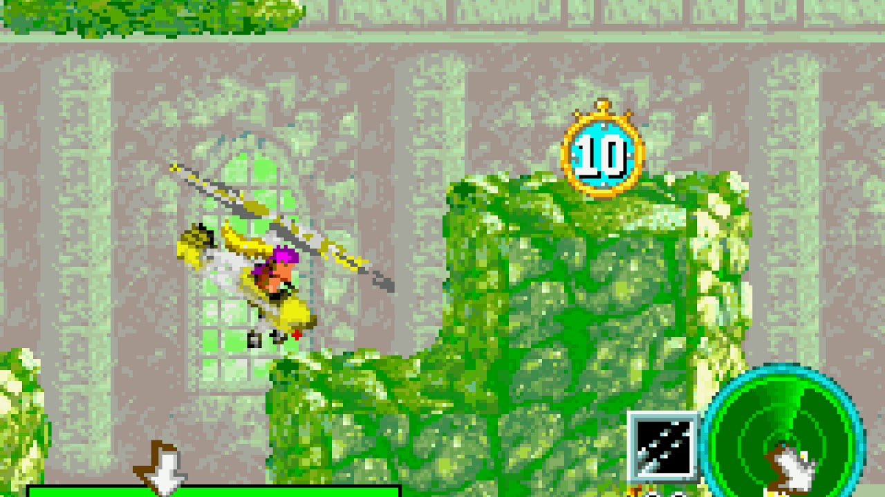Donkey Kong Country 2 (GBA) - Funky's Flights - Toxic Kongstruction