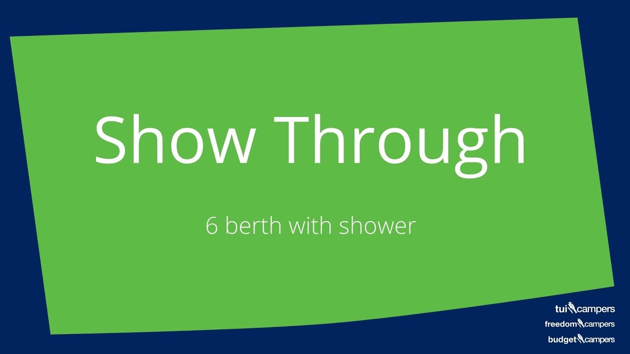 Show through (6 berth)