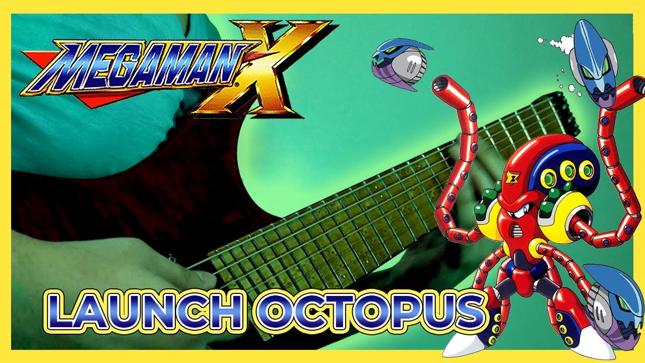 Mega Man X - Launch Octopus Cover by Jun Mitsui