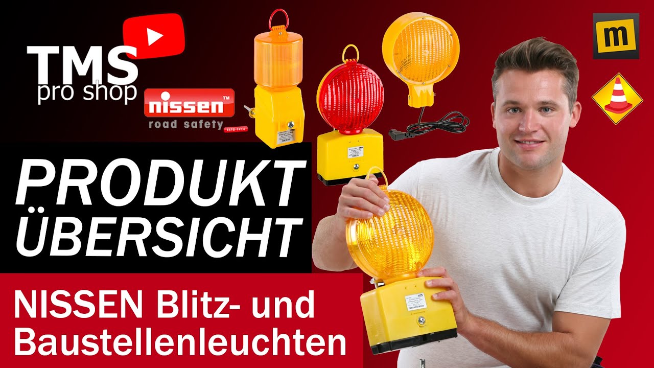 🚨 Produktübersicht: NISSEN Blitz- und Baustellenleuchten