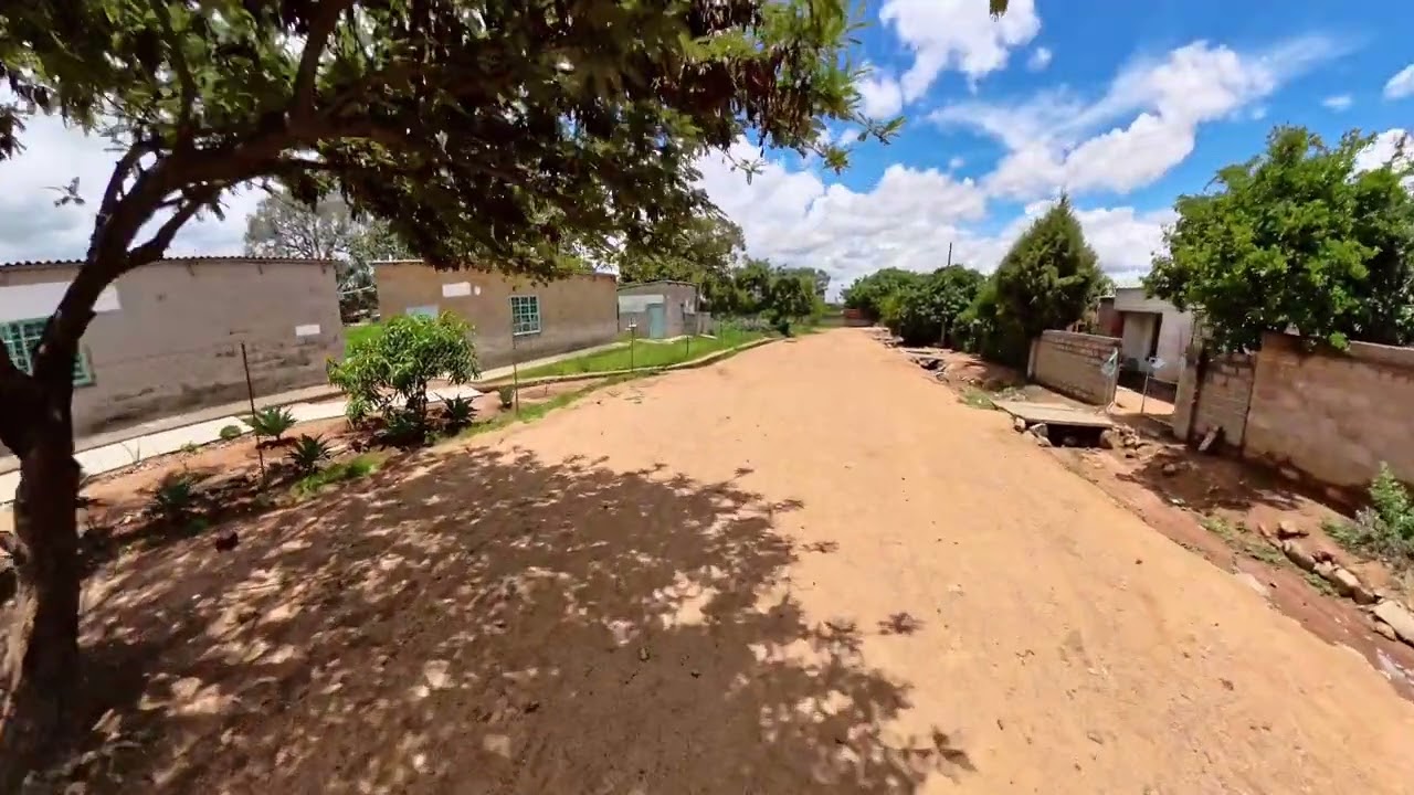 Walking around Entumbane Township, Bulawayo, Zimbabwe