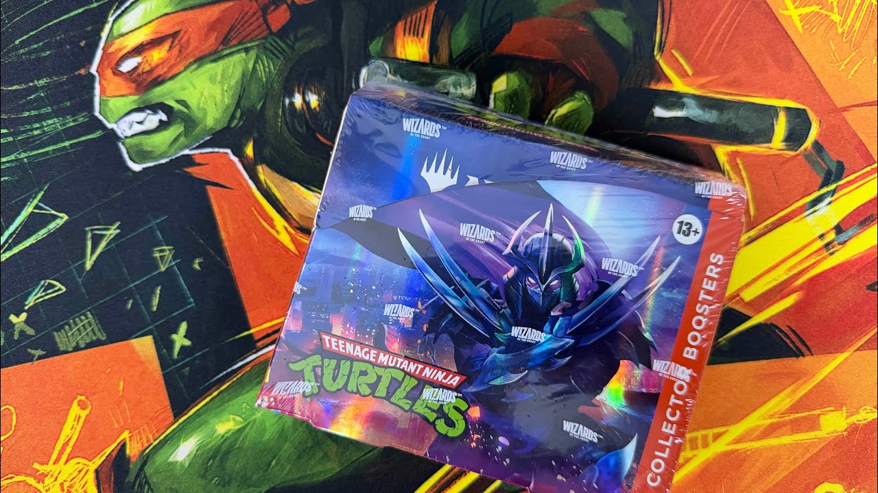 Teenage Mutant Ninja Turtles Collector Box Opening #3 - This Set Brings Out the Kid in Me