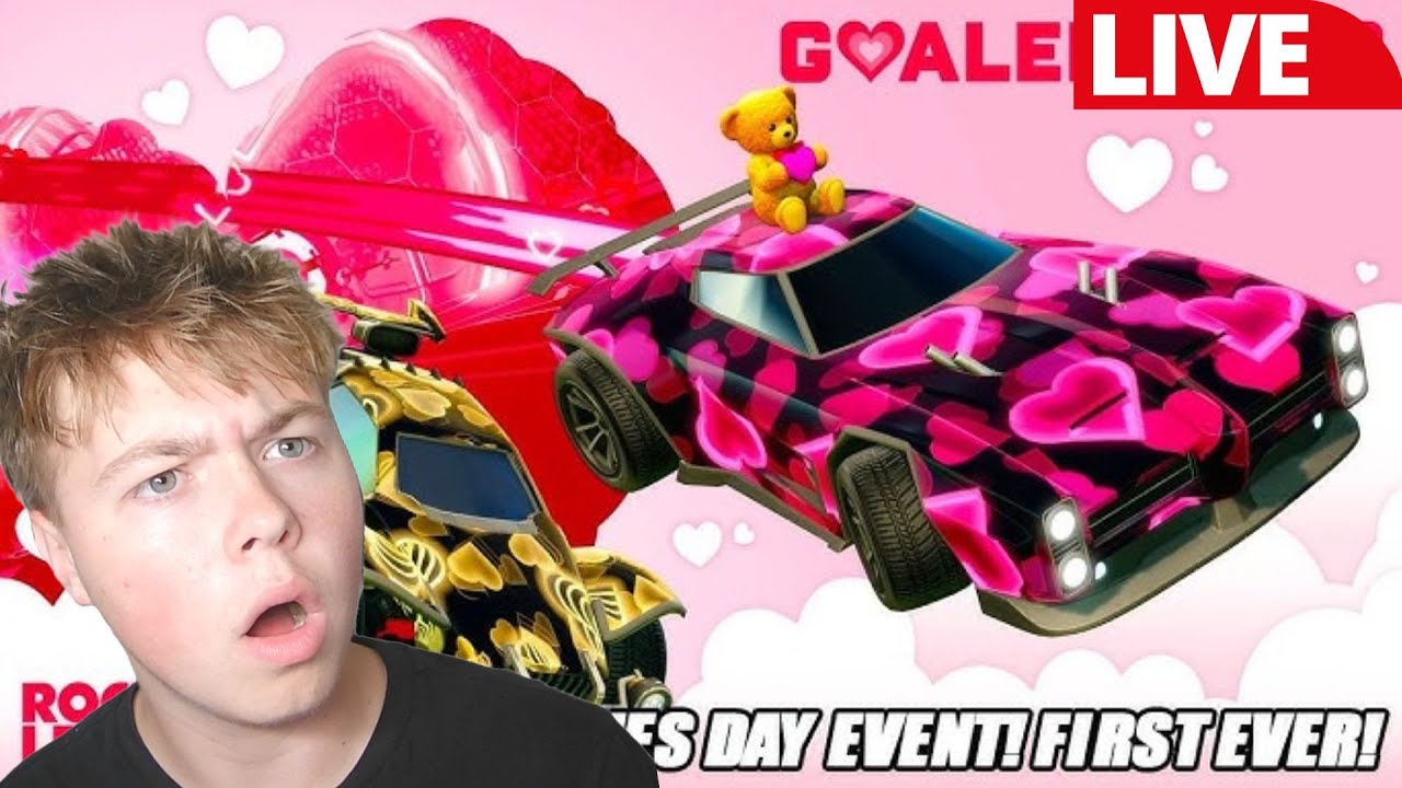 💘Valentines Day is Coming UP💘PLAYING ROCKET LEAGUE💘GET IN HERE!!!💘