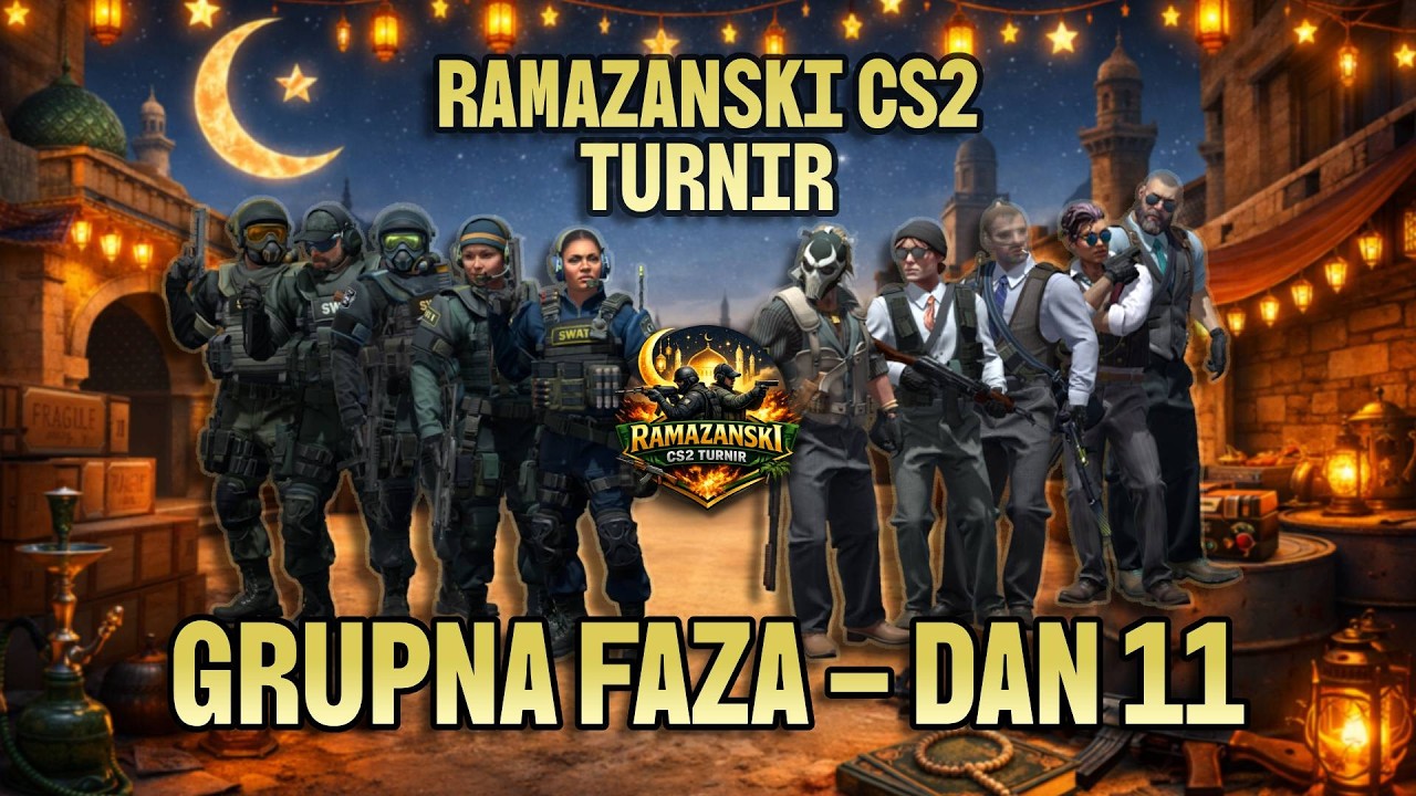 RAMAZANSKI CS2 TURNIR-GRUPNA FAZA DAN 11 - C2K vs KUMSAKOSOVA