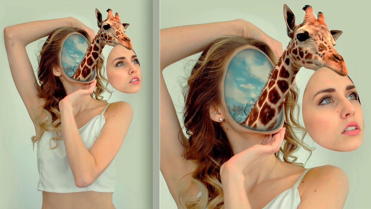 Open Face | Surreal Portrait | Photoshop Tutorial