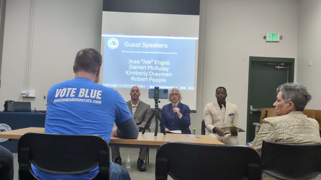 February 2, 2026 New Tampa Democrat Candidate Panel 