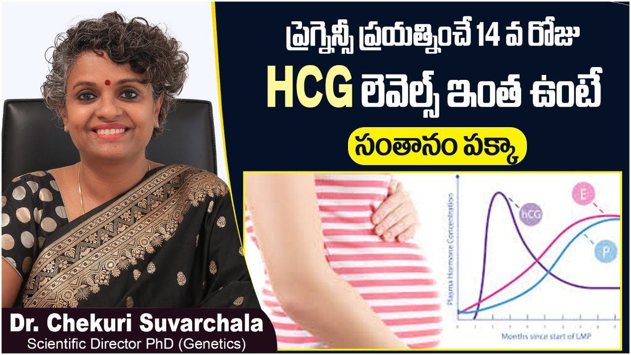 14 వ రోజు hCG లెవెల్స్ || hCG Levels During Pregnancy || Dr Chekuri Suvarchala || Ziva Fertility