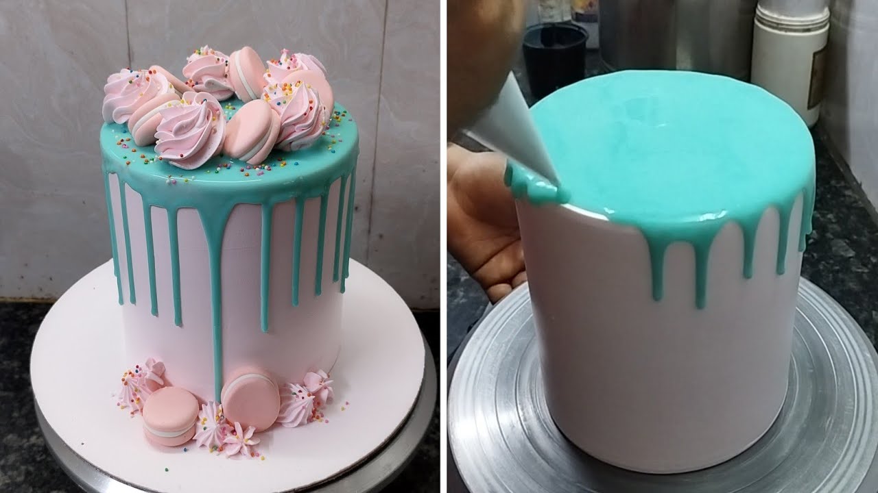 Tall Cake Design Whipped Cream Cake Ideas |Stunning and Perfect Tall Cake |Tall Birthday Cake