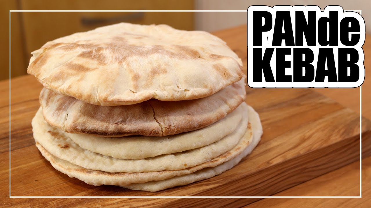 Pan de Pita (Pan Árabe) Fácil en casa | Con y Sin Horno
