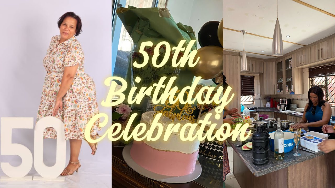 50th birthday celebration🎉| surprise, family| Namibian YouTuber 