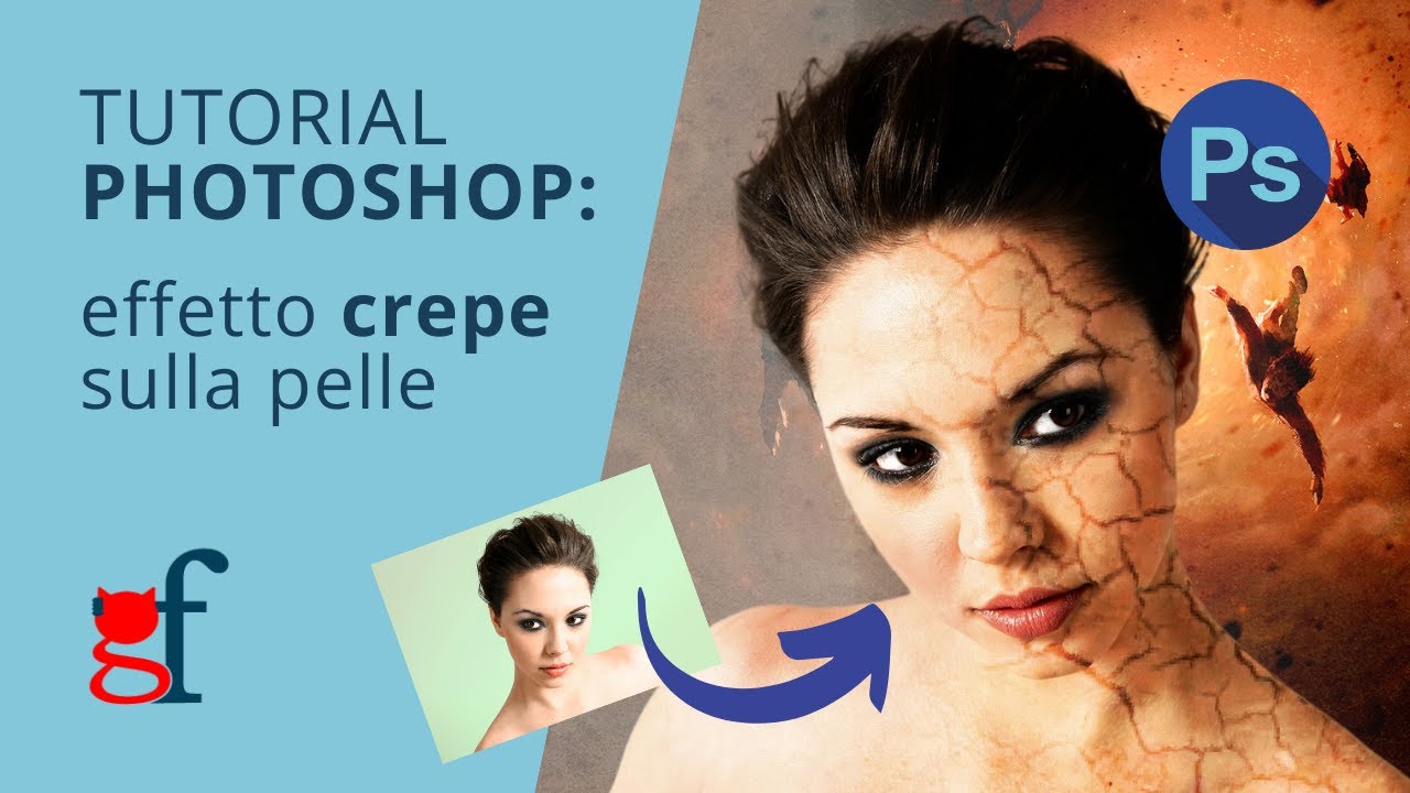 Tutorial Photoshop ITA: crepe sulla pelle