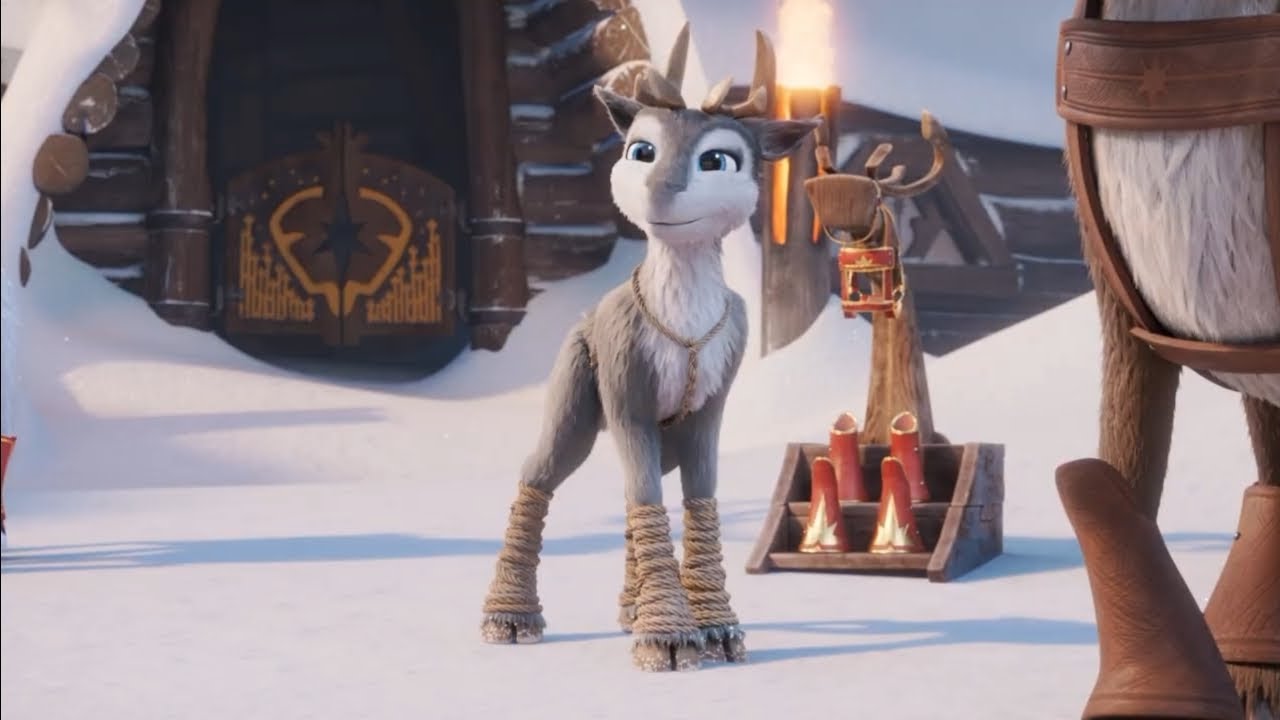 Нико 3:За северным сиянием 🦌Русский дубляж от нас 🐴 Момент из мультфильма.