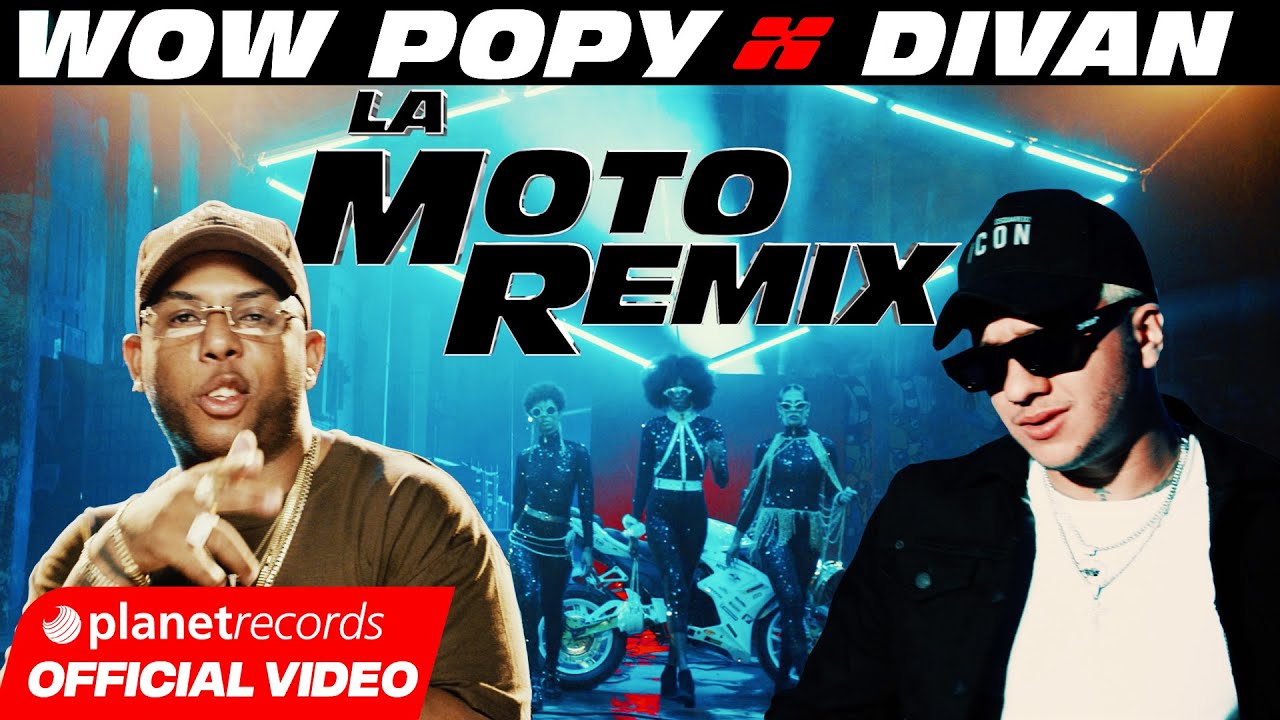 WOW POPY ❌ DIVAN - La Moto Remix (Prod. by Dj Cham) [Official Video by Charles Cabrera]