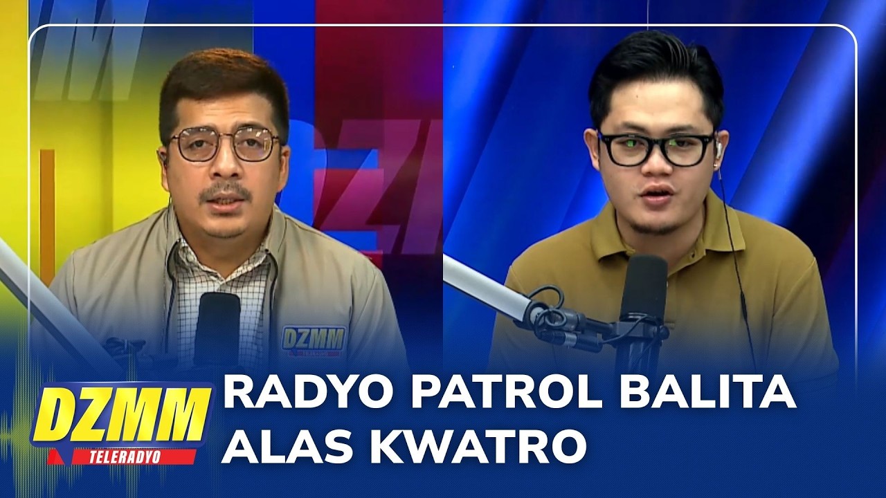 Radyo Patrol Balita Alas Kwatro | DZMM Teleradyo (13 February 2026)