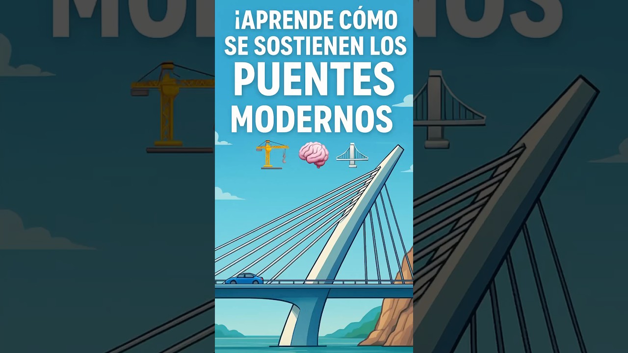 &iexcl;Aprende c&oacute;mo se sostienen los puentes modernos! 🏗️🧠🌉