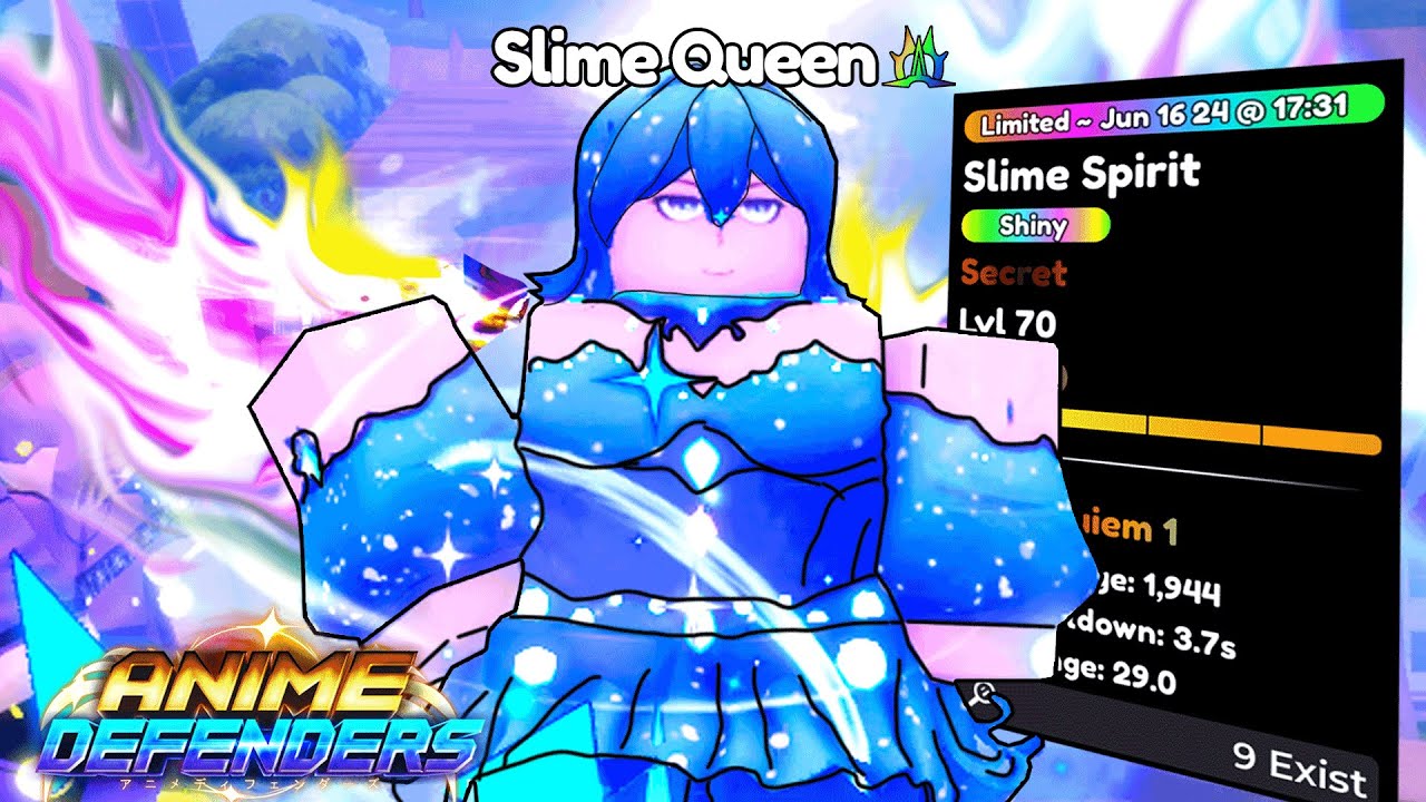 LEADERBOARD UNIT RIMURU SHOWCASE IN ANIME DEFENDERS (ULTIMATE META)