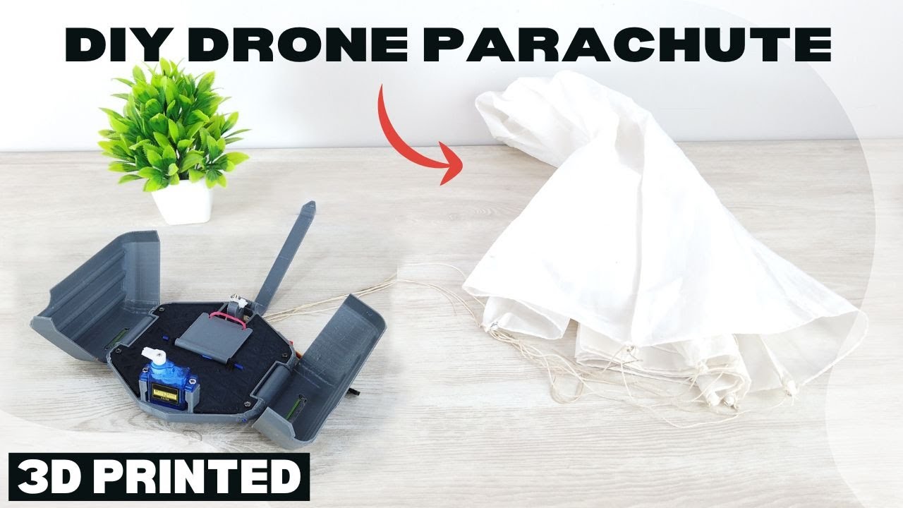 I Saved My Drone with a 3D Printed Parachute!!