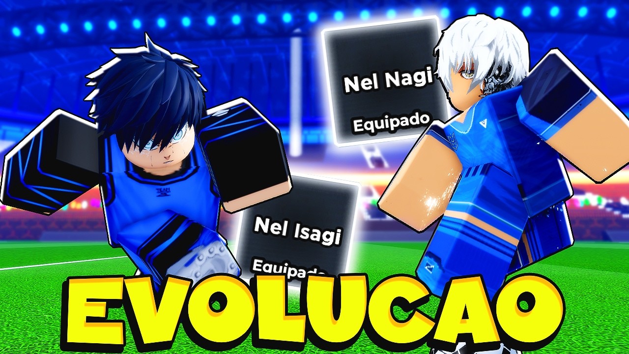Pior Atualização?! Nova EVOLUÇÃO do Nel Isagi e Nel Nagi no Blue Lock Rivals
