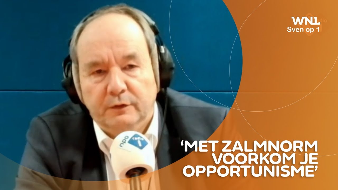 Hans Vijlbrief (D66) wil vasthouden aan Zalmnorm: 'Zo kun je opportunisme voorkomen'