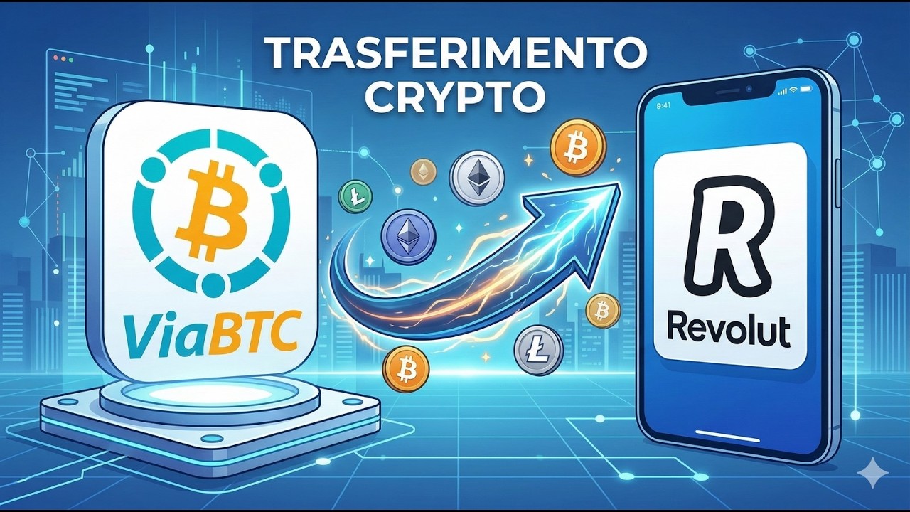 Guadagna cripto con ViaBTC e trasferisci su Revolut - Come trasferire Bitcoin su carta di credito