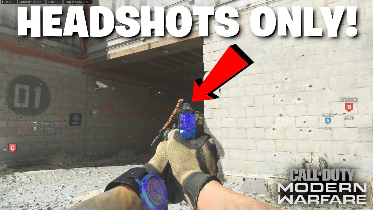 Modern Warfare - I Got Into A HACKED LOBBY & It Was HEADSHOTS ONLY...IT WAS FUN!